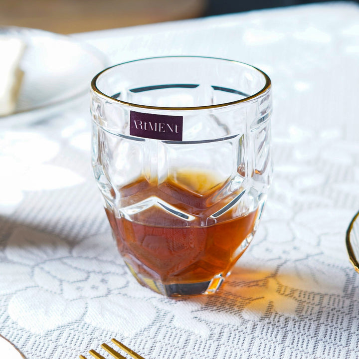 HexaHoney Whiskey Glass - The Artment