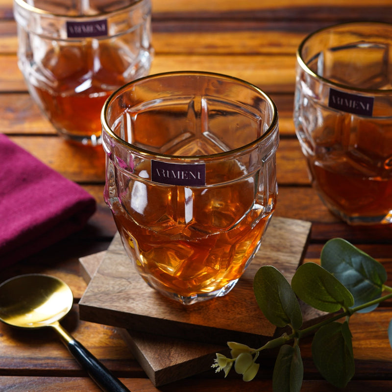 HexaHoney Whiskey Glass - The Artment