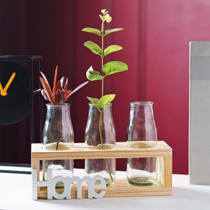 Home Glass Tube Vase Set - The Artment