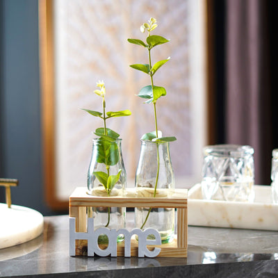 Home Glass Tube Vase Set - The Artment