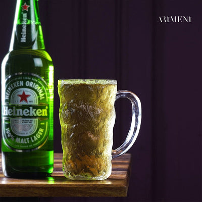 Impressionism Frosted Beer Mug Set - The Artment