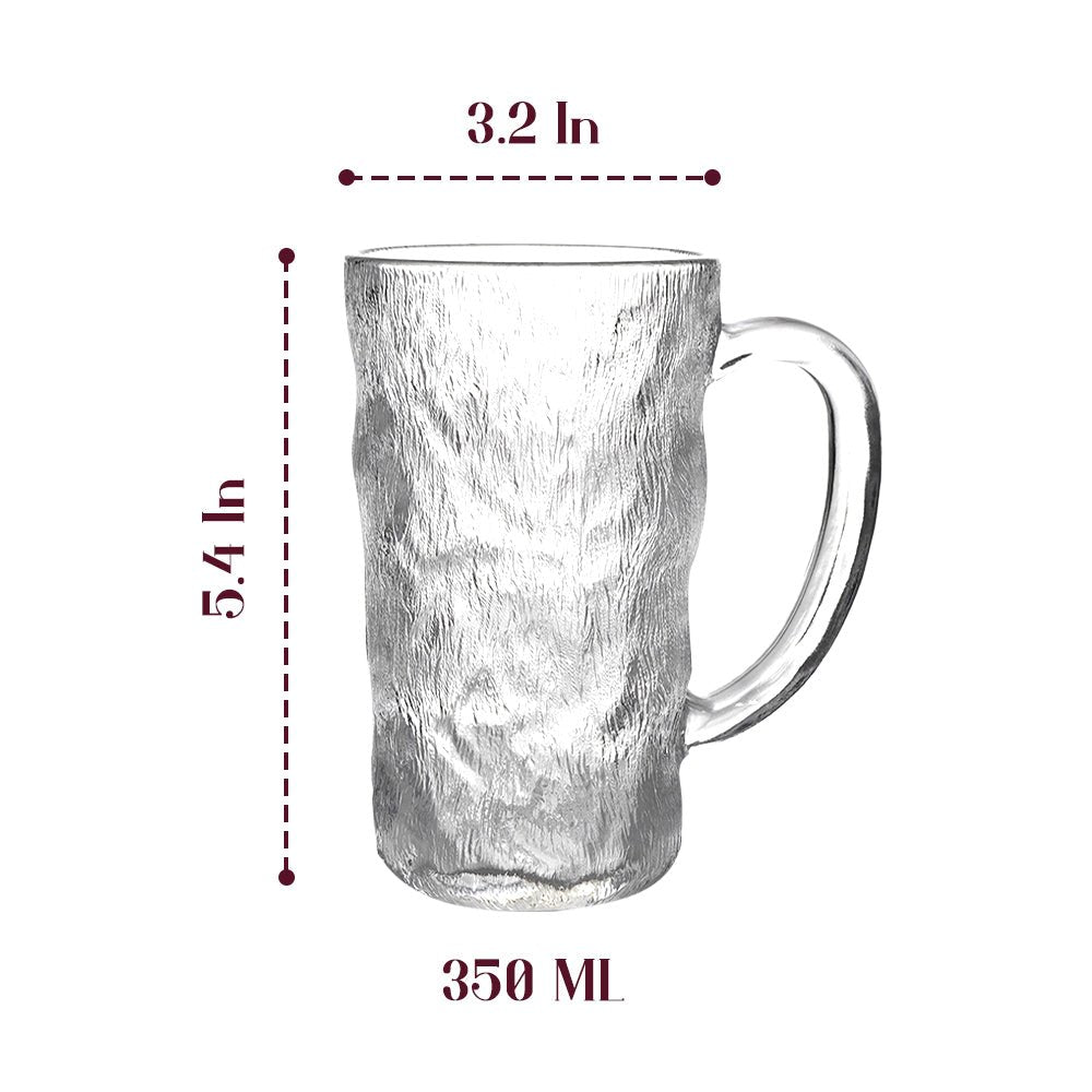 Impressionism Frosted Beer Mug Set - The Artment