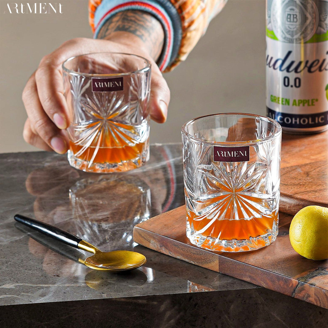 Impressionist Scotch Savvy Whiskey Glass - The Artment