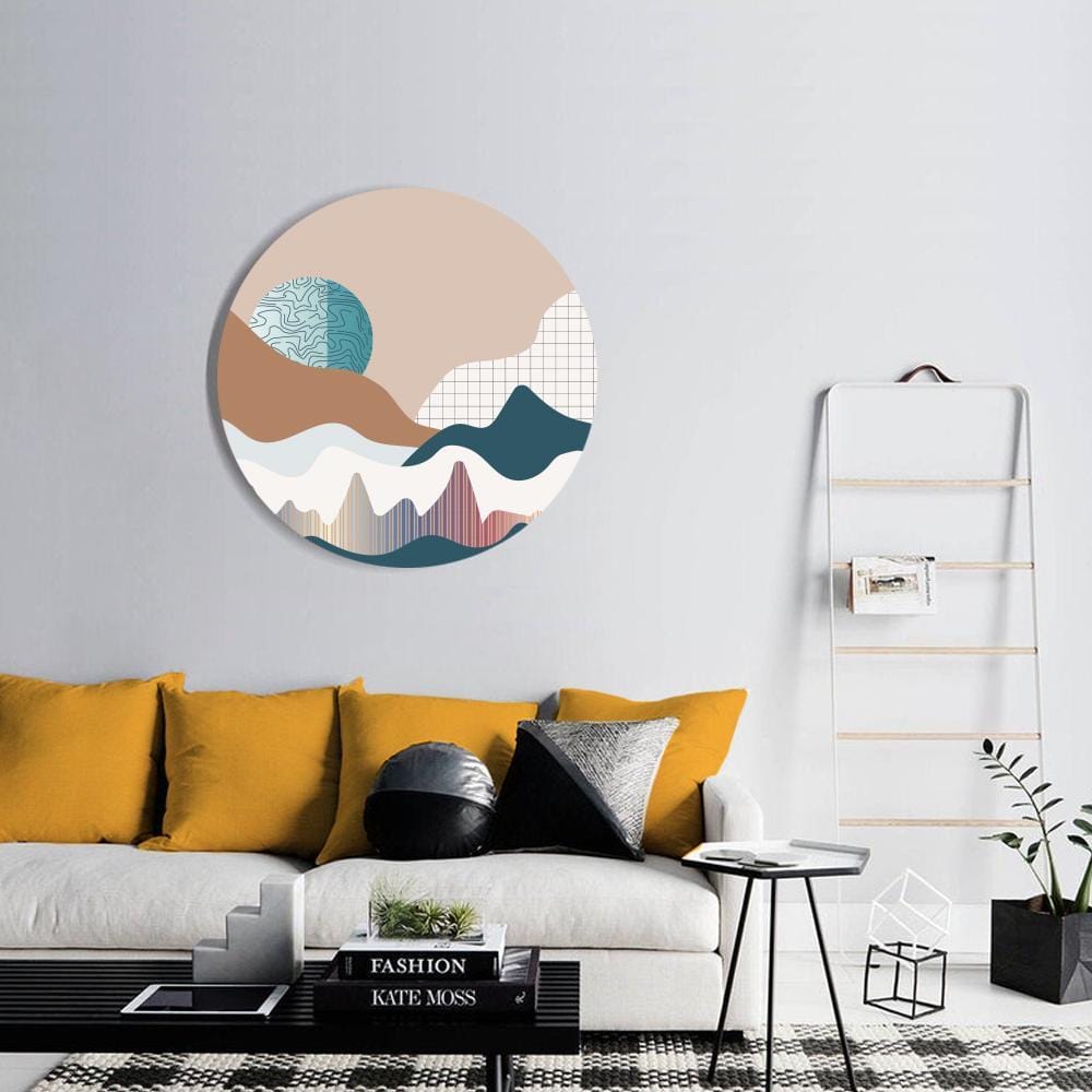 In a Pastel World Canvas (Matte Finish) - The Artment