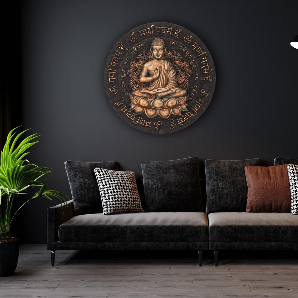 In Peaceful Meditation Canvas (Matte Finish) - The Artment