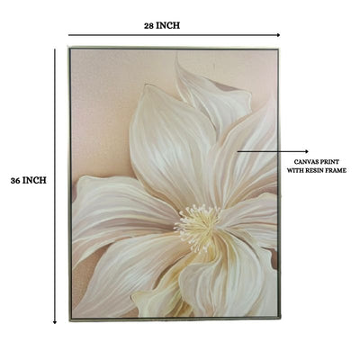 LARGE FLOWER WALL PAINTING - The Artment