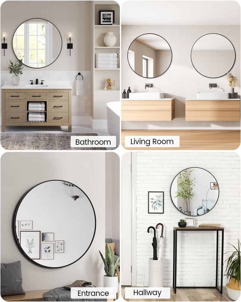 Lucid - High Definition Round Mirror - The Artment