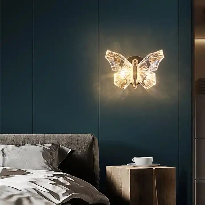 Luminaflair: The Majestic Butterfly Wall Lamp - The Artment