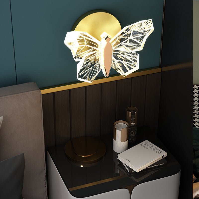 Luminaflair: The Majestic Butterfly Wall Lamp - The Artment