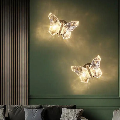 Luminaflair: The Majestic Butterfly Wall Lamp - The Artment