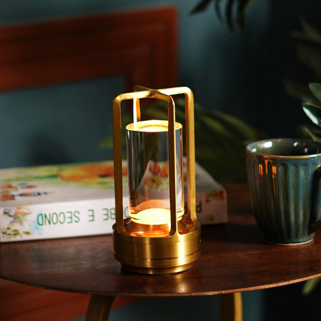 Luminique Crystal Portable Lamp - The Artment