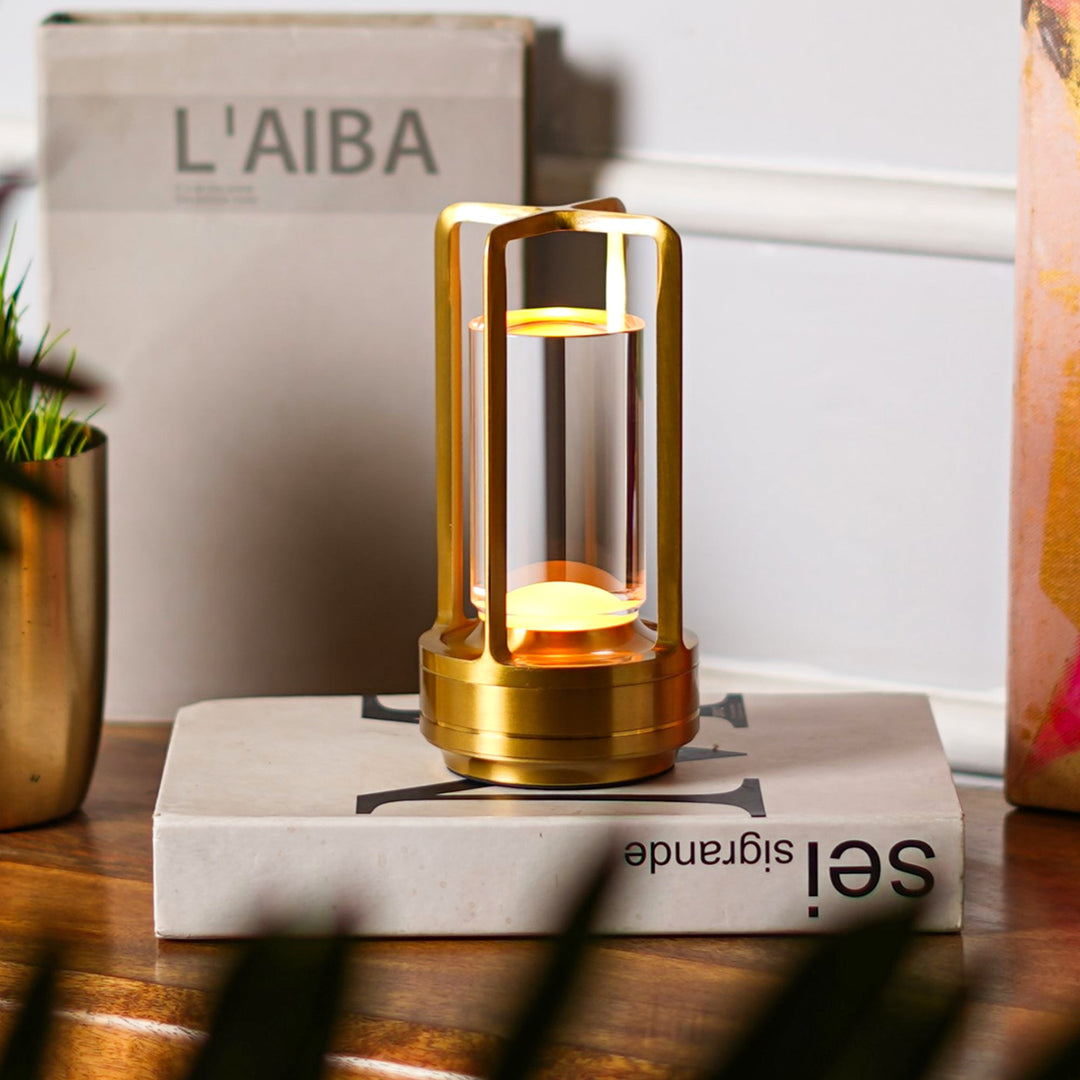 Luminique Crystal Portable Lamp - The Artment