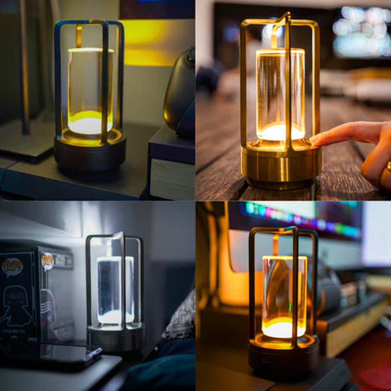 Luminique Crystal Portable Lamp - The Artment