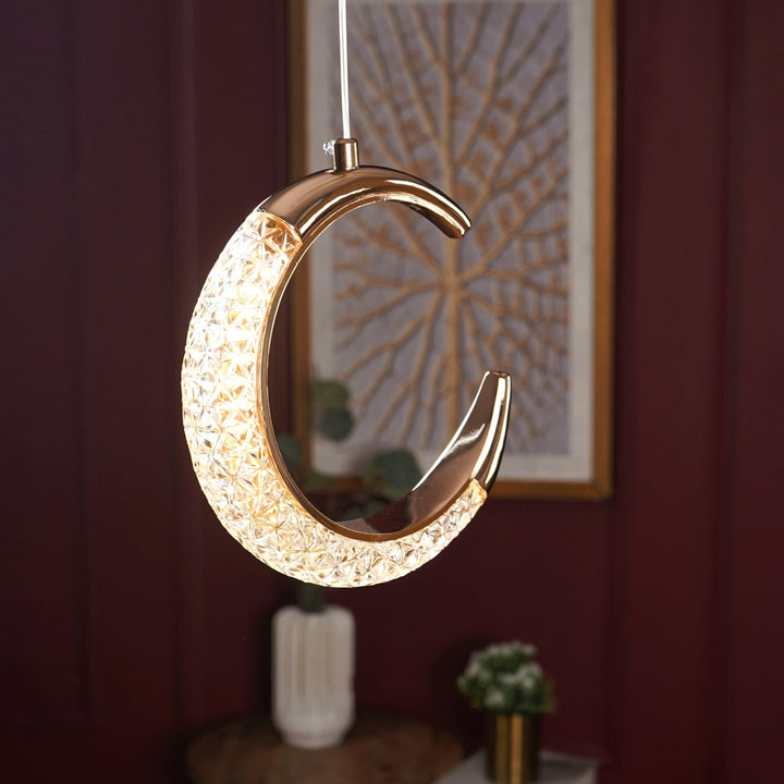 Lunar Crystal Hanging Lamp - The Artment