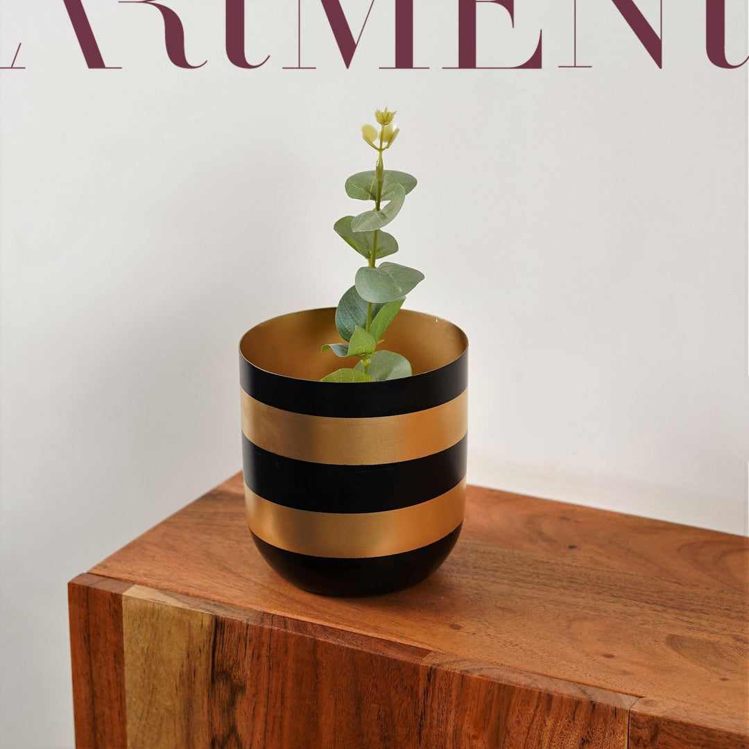 Luxuriant Life: The Handcrafted Metal Planter - The Artment