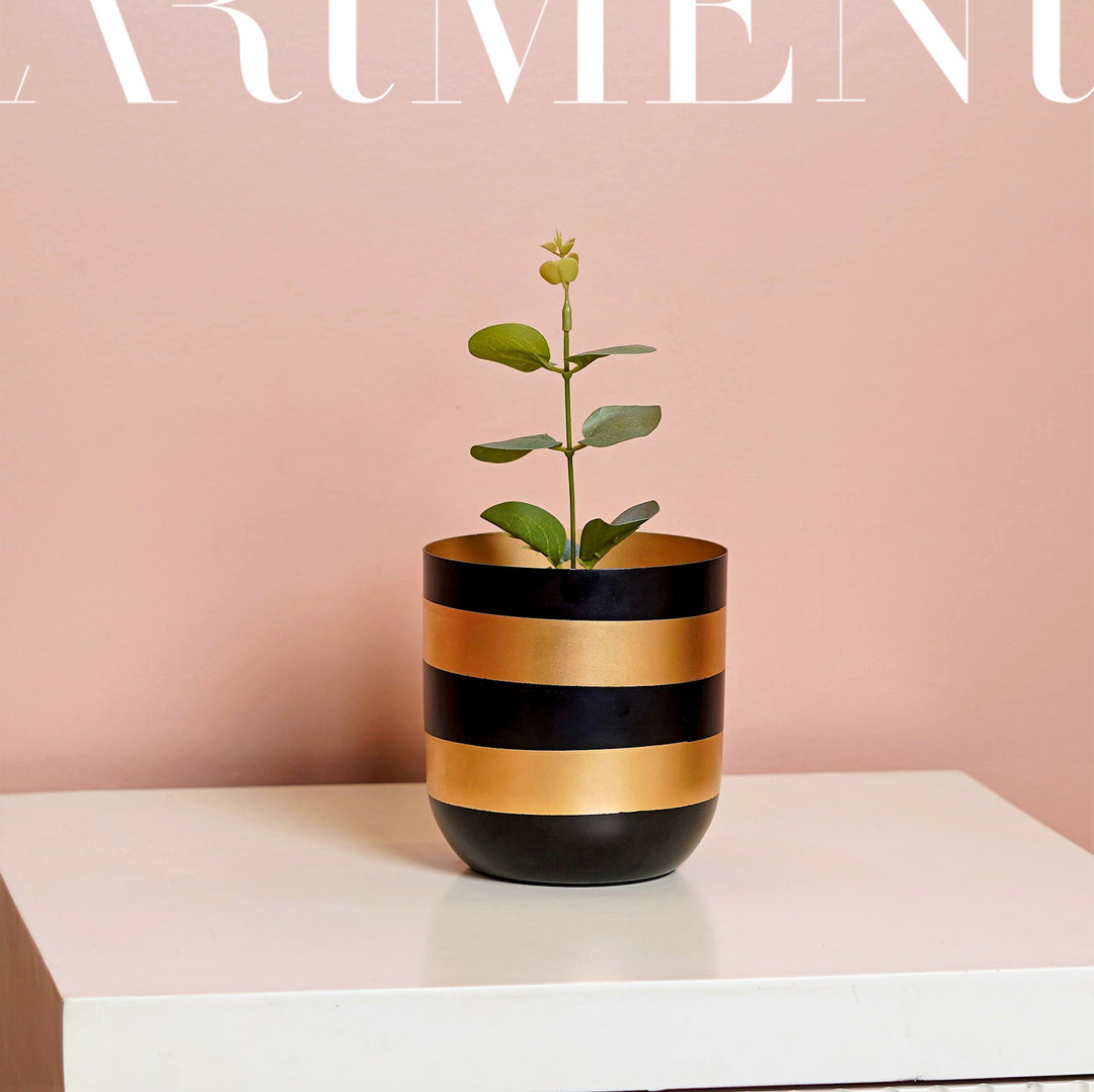 Luxuriant Life: The Handcrafted Metal Planter - The Artment