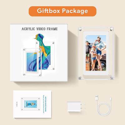 Memory Wave : Digital Acrylic Video Photo Frame - The Artment