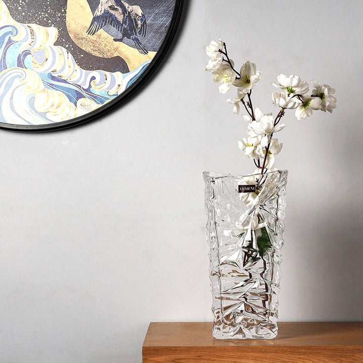 Minimal Frenzy Glass Vase - The Artment