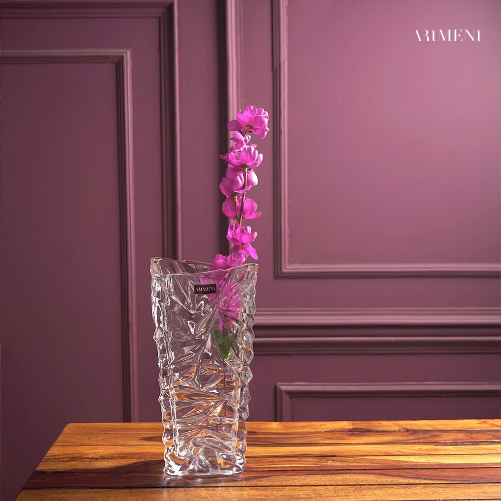 Minimal Frenzy Glass Vase - The Artment