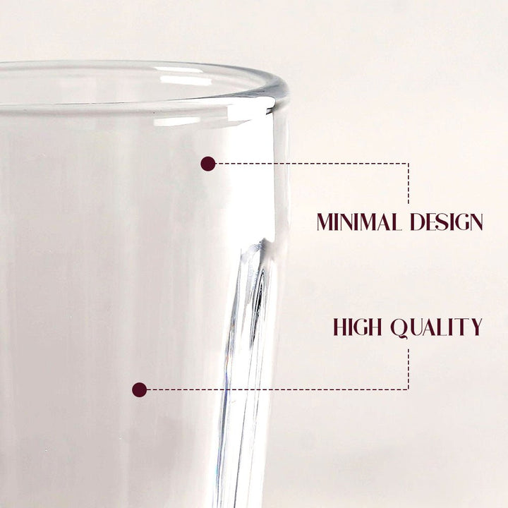 Minimal See - Through Flower Vase - The Artment