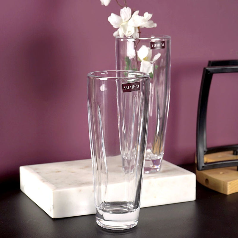 Minimal See - Through Flower Vase - The Artment