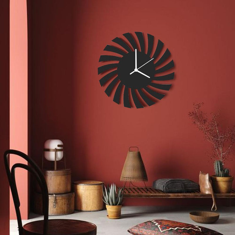 Minimal Sun Wall Clock - The Artment