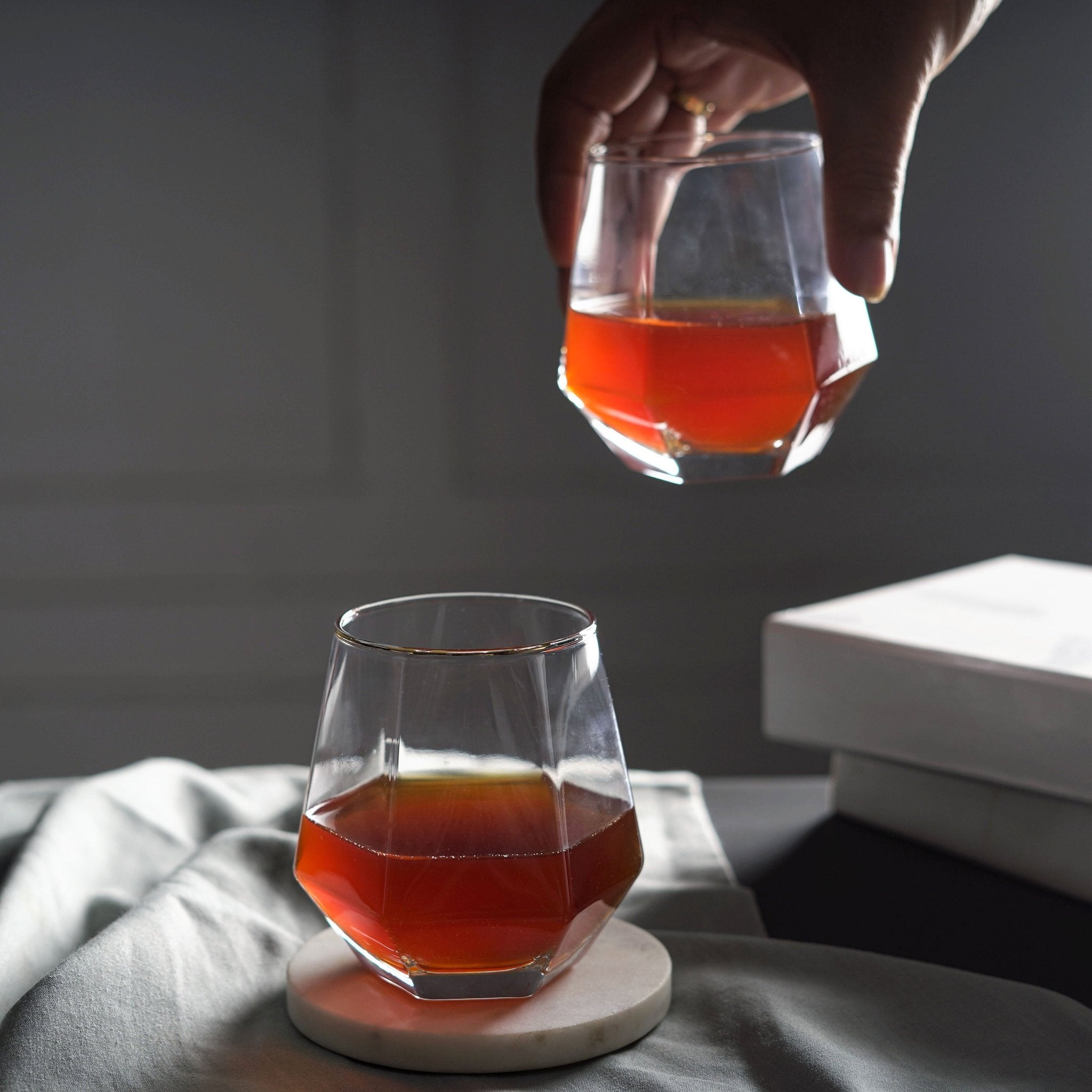 Minimalist Diamond Glasses The Artment