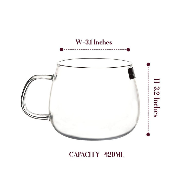 Minimalist Dream Glass Tea Cup - The Artment