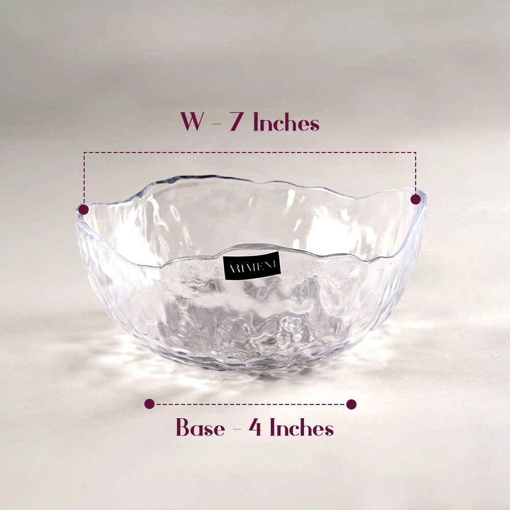 Minimalist Glass Flower Petal Bowl - The Artment