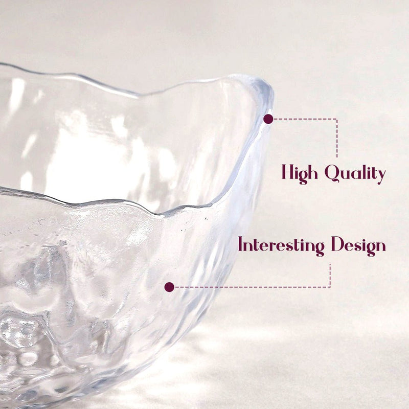 Minimalist Glass Flower Petal Bowl - The Artment