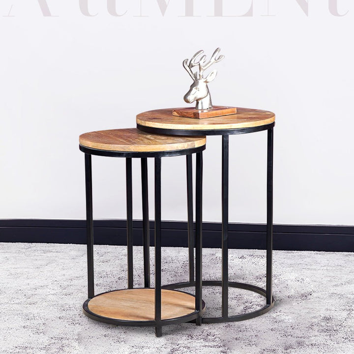 Minimalist Wooden Nesting Table - The Artment