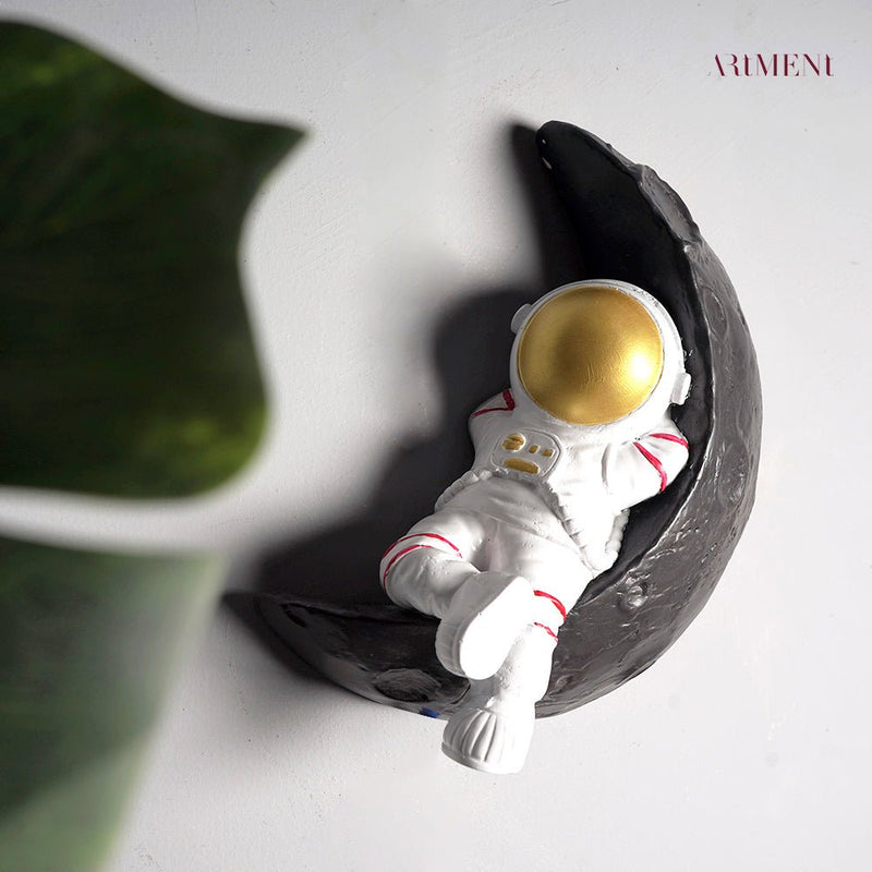 Modern Art Astronaut Landing On Moon Wall Decor - The Artment