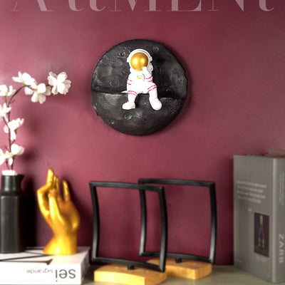 Modern Art Astronaut Landing On Moon Wall Decor - The Artment