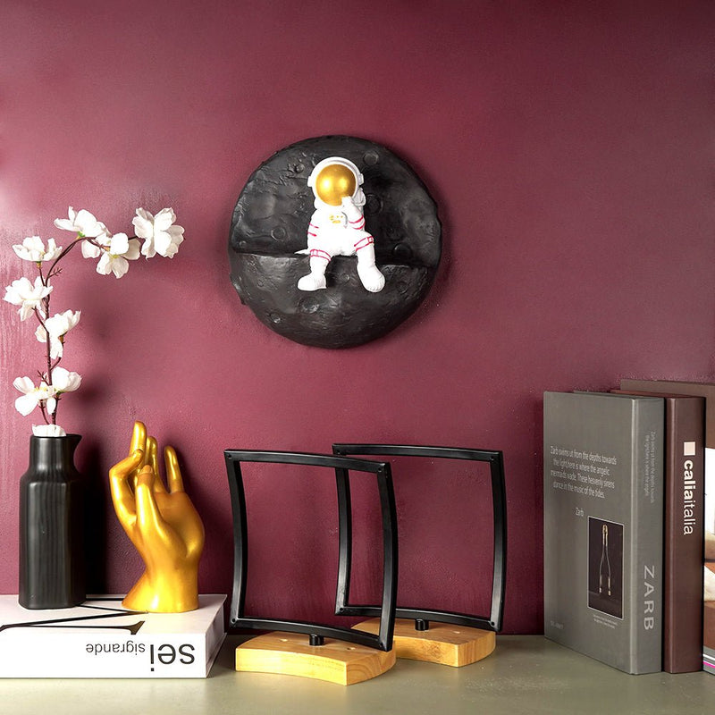 Modern Art Astronaut Landing On Moon Wall Decor - The Artment