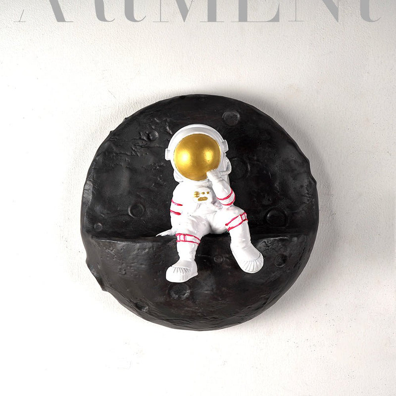 Modern Art Astronaut Landing On Moon Wall Decor - The Artment