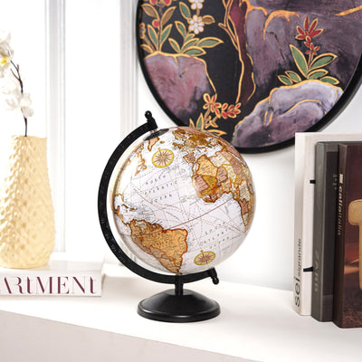 Modern Art Ethereal White Globe - The Artment