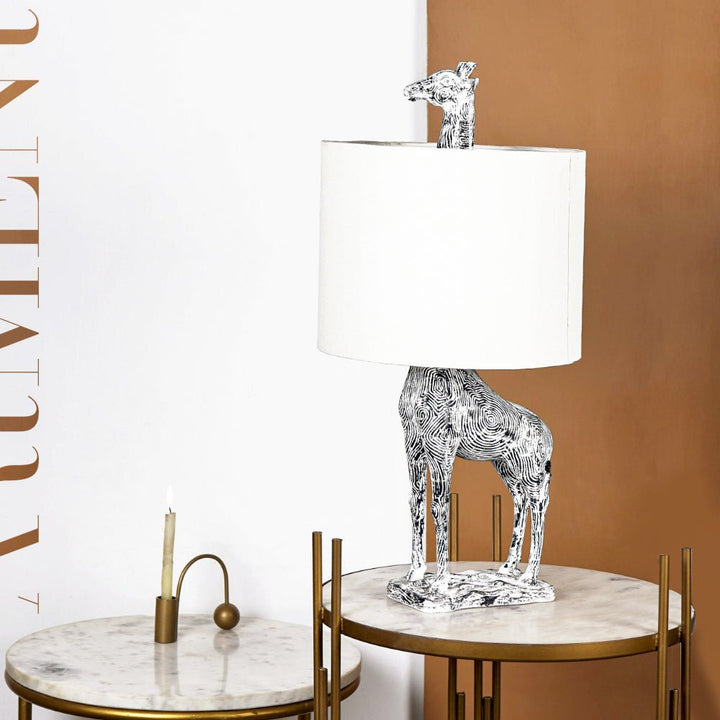 Modern Art Giraffe Table Lamp - The Artment