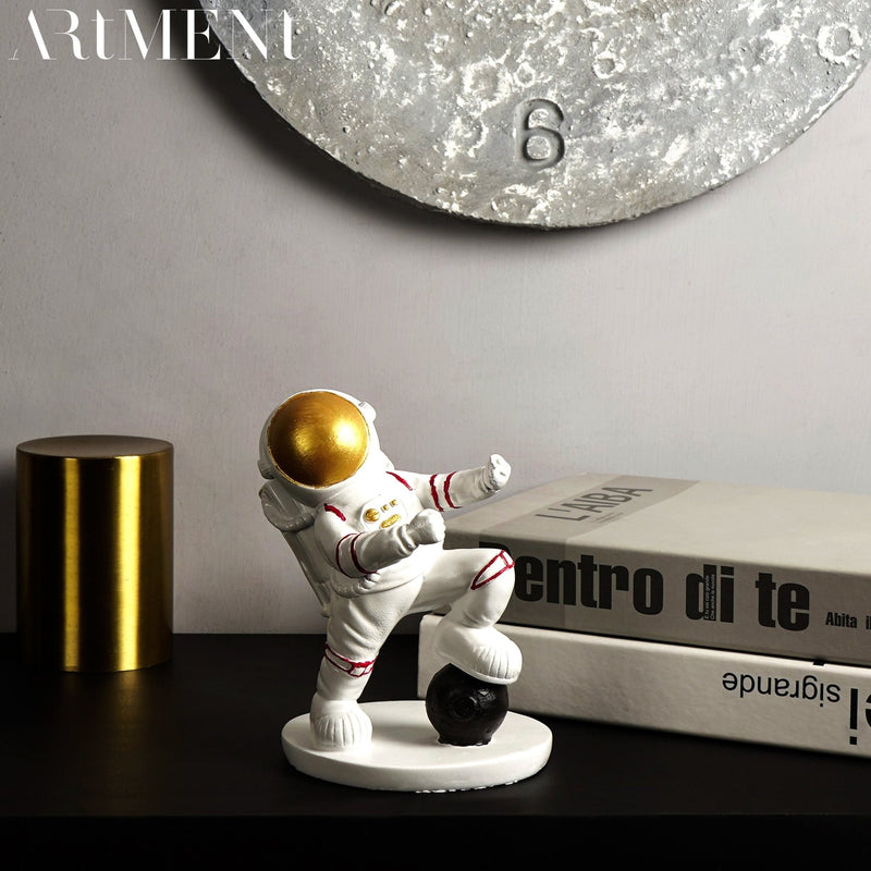 Modern Art Playful Astronaut Wine Bottle Holder - The Artment