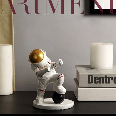 Modern Art Playful Astronaut Wine Bottle Holder - The Artment