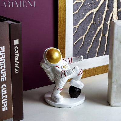 Modern Art Playful Astronaut Wine Bottle Holder - The Artment