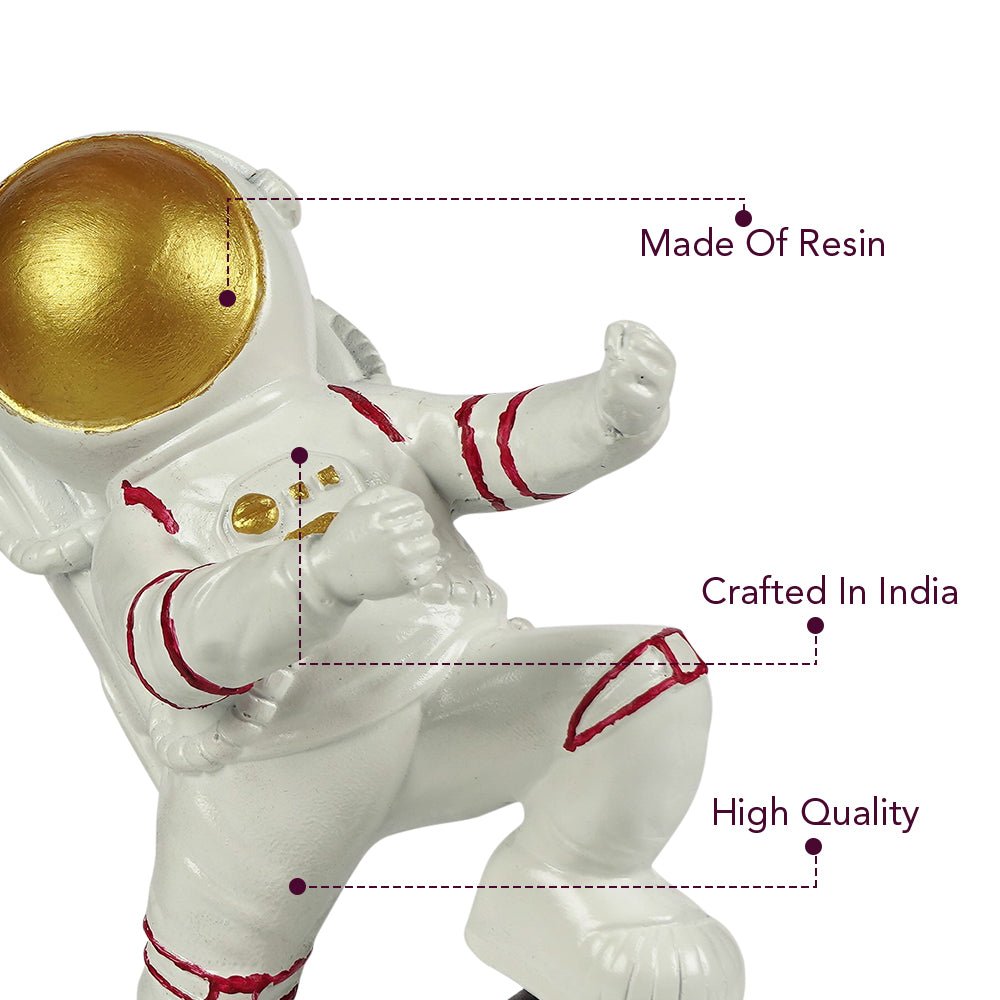 Modern Art Playful Astronaut Wine Bottle Holder - The Artment