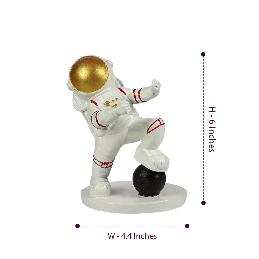 Modern Art Playful Astronaut Wine Bottle Holder - The Artment