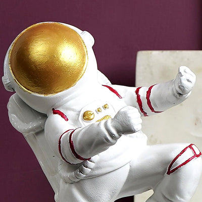 Modern Art Playful Astronaut Wine Bottle Holder - The Artment