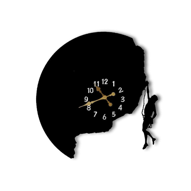 Modern Art Rock Climber Wall Clock - The Artment