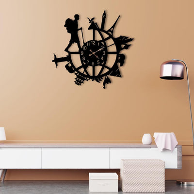 Modern Art Wanderlust Wall Clock - The Artment