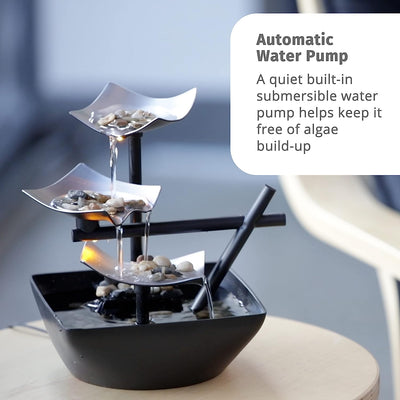 Modern Art Zen Water Fountain - The Artment