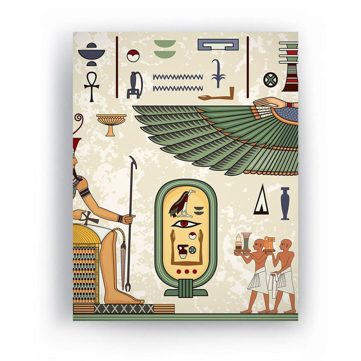 Murals of Thebes Canvas (Matte Finish) - The Artment