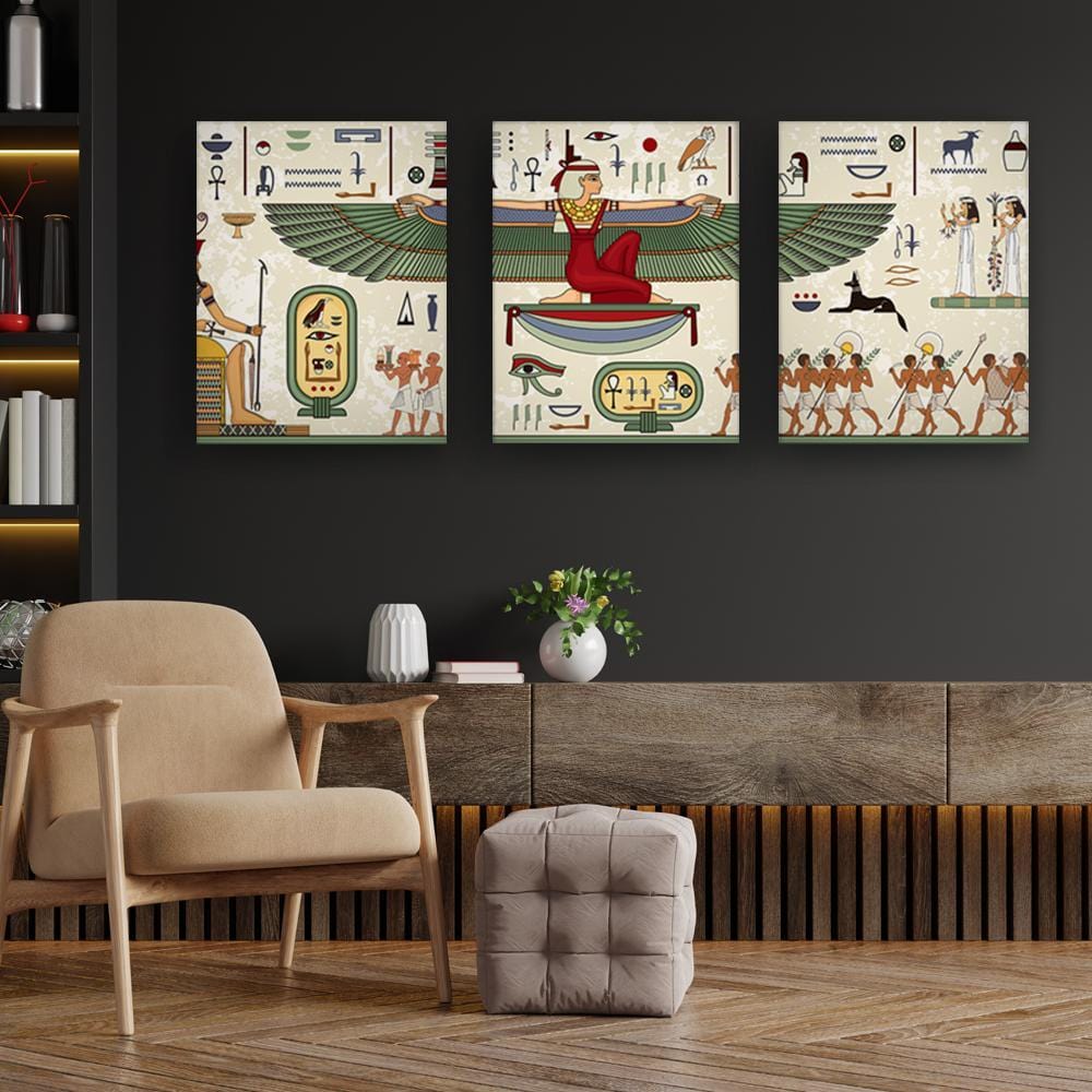 Murals of Thebes Canvas (Matte Finish) - The Artment