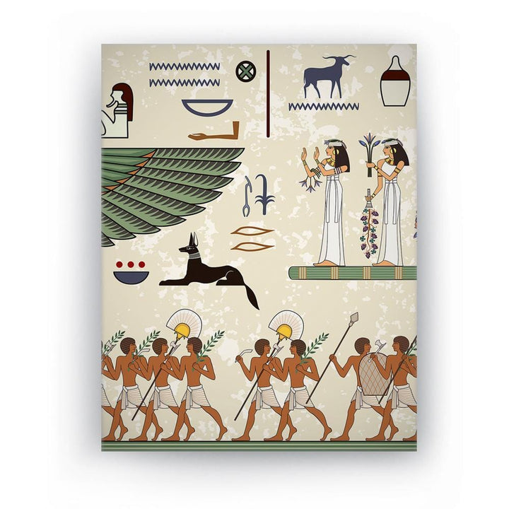 Murals of Thebes Canvas (Matte Finish) - The Artment