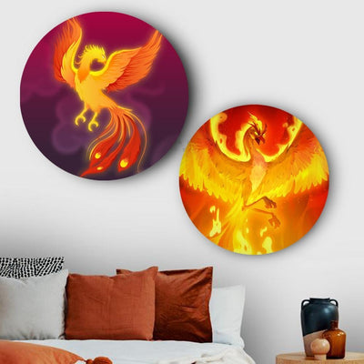 Mythical Phoenix Canvas (Matte Finish) - The Artment